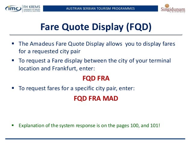 lesson 10 fare quote lesson 10 fare quote