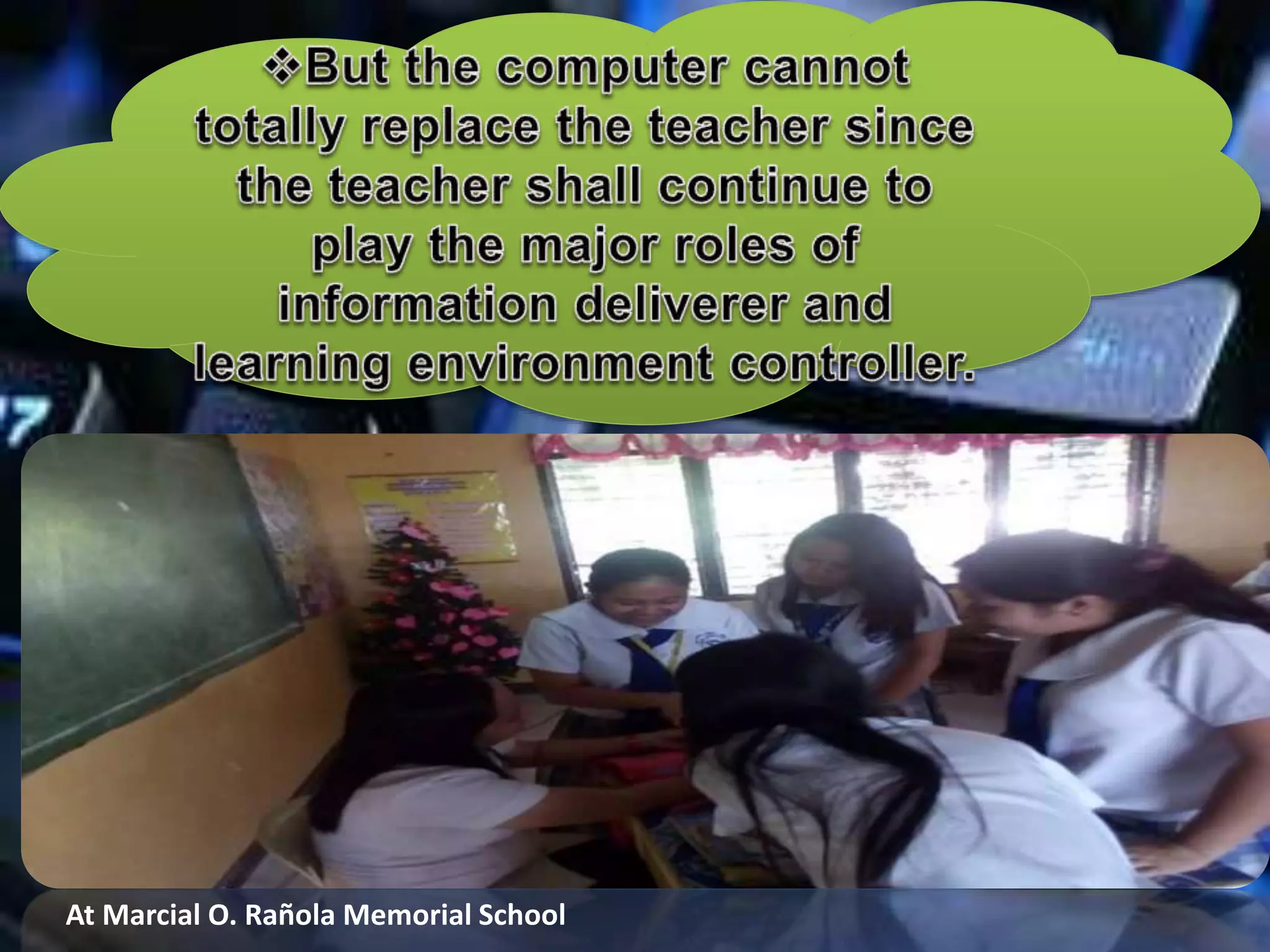 At Marcial O. Rañola Memorial School
 