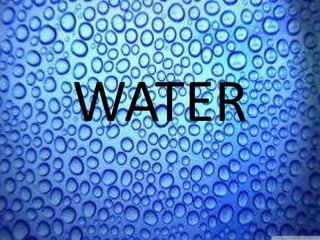 WATER 
 