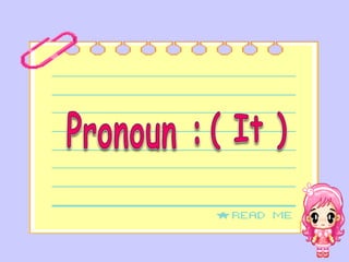 Lesson ( 10 ) pronouns