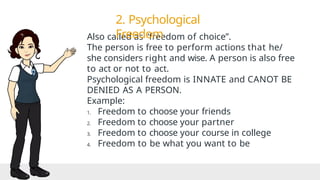 Not Freedom Friends Lesson 11- Freedom of the Human Person (Part 1) - Hand outs.pptx