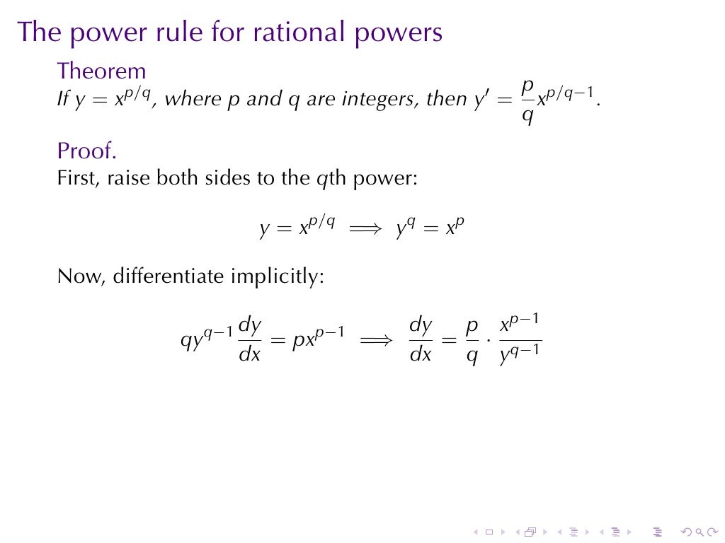Lesson 11: Implicit Differentiation