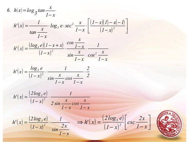 derivative 13^x functions Lesson derivative of 11 trigonometric