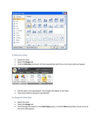 Lesson11 working with charts