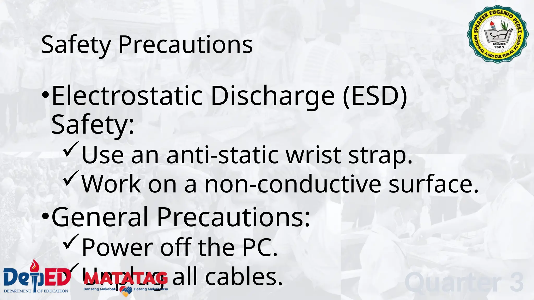 Lesson 1 & 2. Personal Computer Assembly and Disassembly.pptx