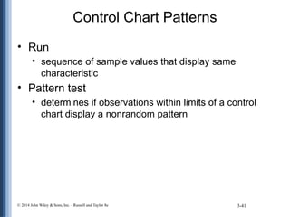 Lesson 12: Process Capability and Statistical Process Control | PPTX