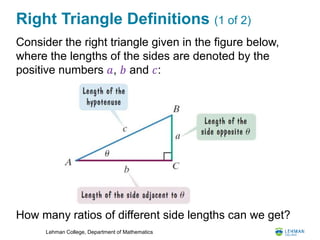 Lesson 12 Right Triangle PPTX Lesson 12 Right Triangle 2 320