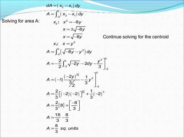 Lesson 12 Centroid Of An Area Lesson 12 Centroid Of An Area