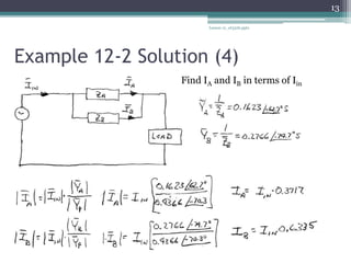 Example 12-2 Solution (4)
Lesson 12_et332b.pptx
13
Find IA and IB in terms of Iin
 