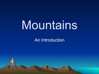 Mountains An Introduction 