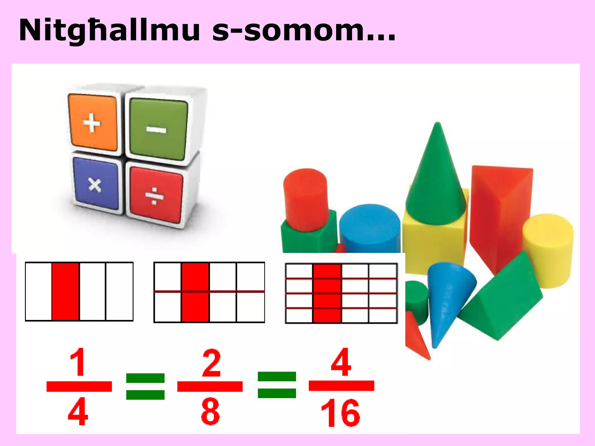 Nitgħallmu s-somom... 