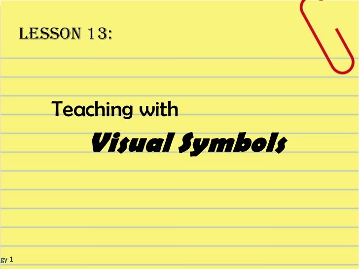 visual symbols