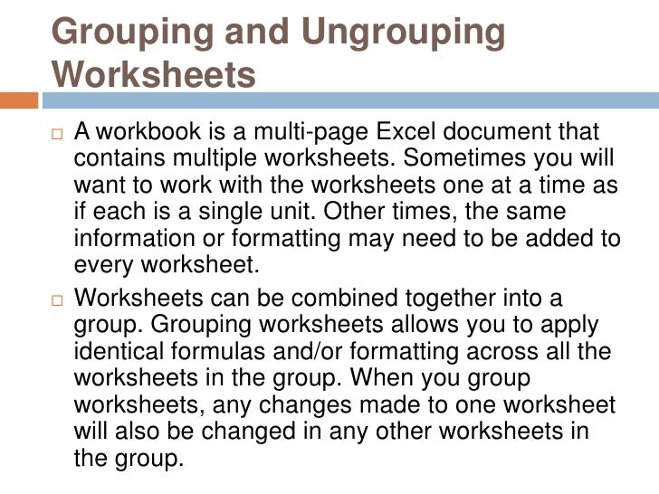 lesson13 working with worksheets