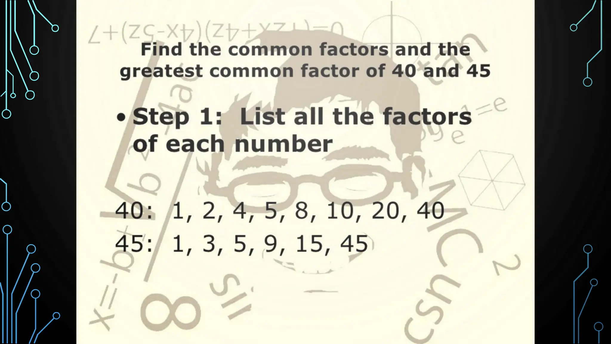 Lesson 13 – Common Factors, Greatest Common Factor, & Multiplication Word Problems.pptx
