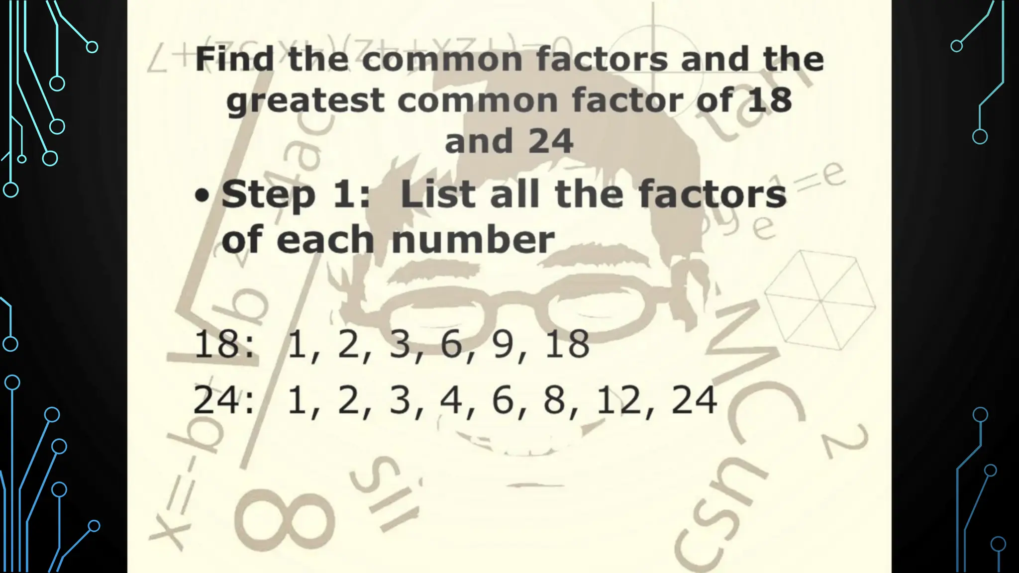 Lesson 13 – Common Factors, Greatest Common Factor, & Multiplication Word Problems.pptx