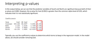 Interpreting Regression Results - Machine Learning | PDF | Science