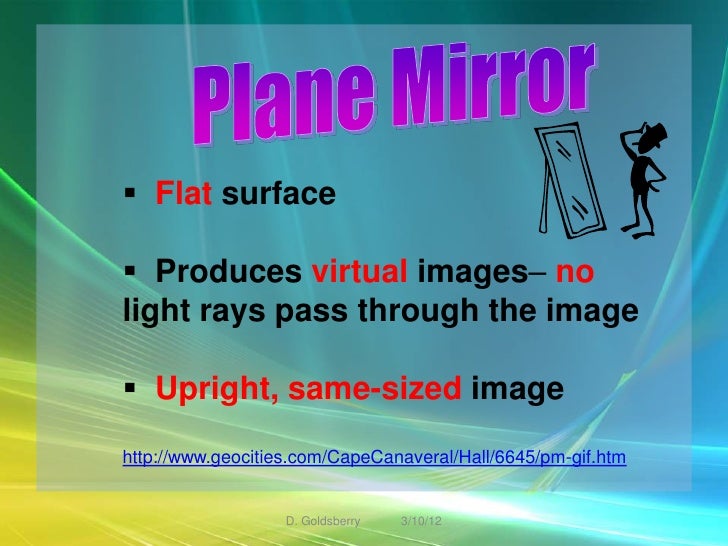 Lesson 14 mirrors & lenses part i