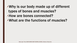 Marie Jaja Tan Roa Santa
Movable Joints
 