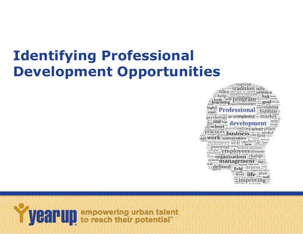 Lesson 14 identifying professional development opportunities