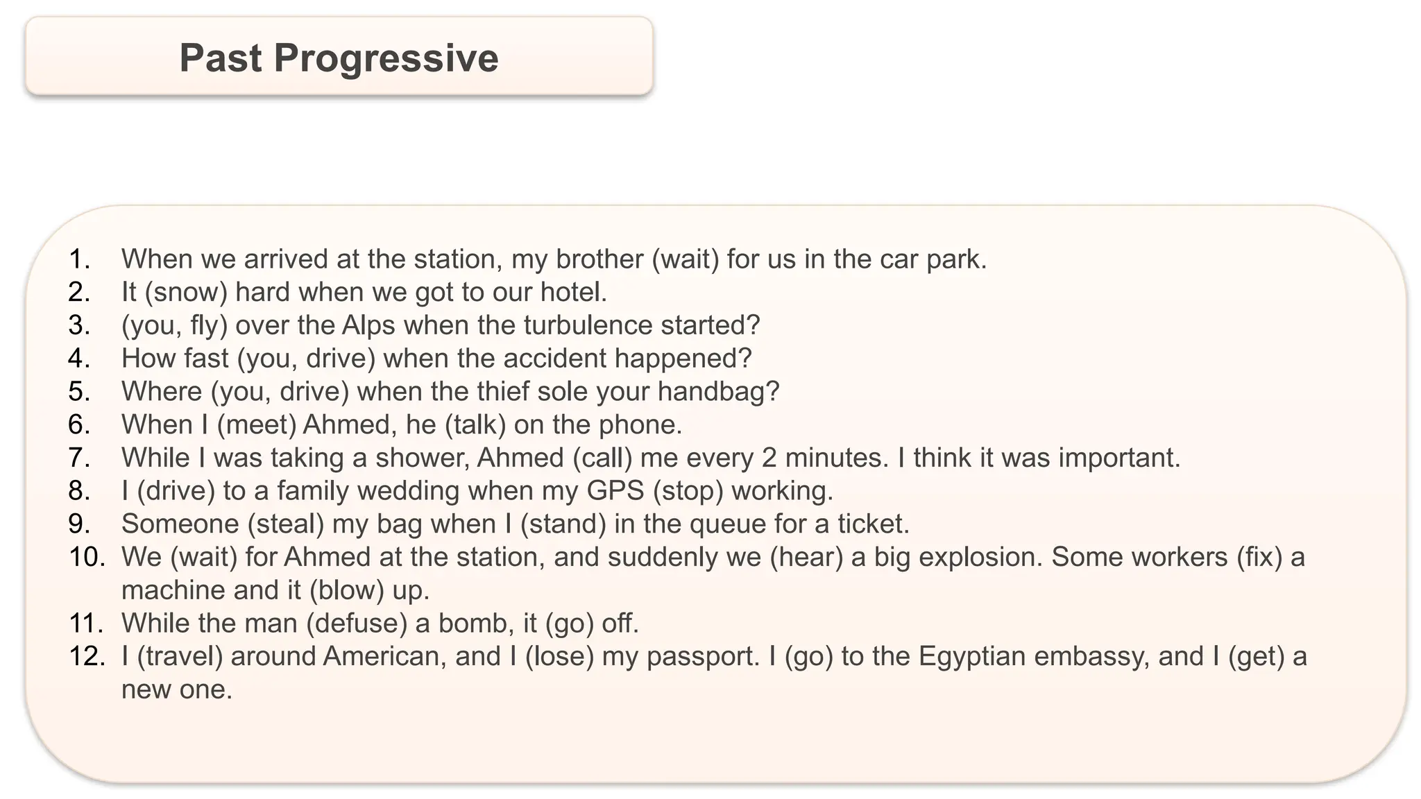 English course micheal Lesson 14R eview pptx