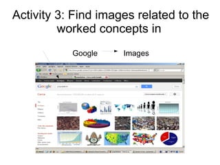 Activity 3: Find images related to the
         worked concepts in
           Google    Images
 