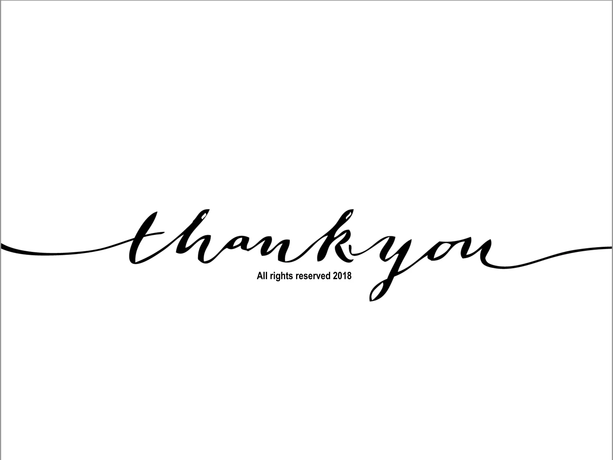 All rights reserved 2018
 