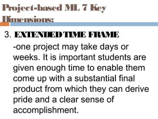 Student Project Time Frame Lesson 15 16 project-based learning and multimedia | PPT