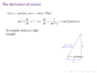 Lesson 15: Inverse Trigonometric Functions | PDF