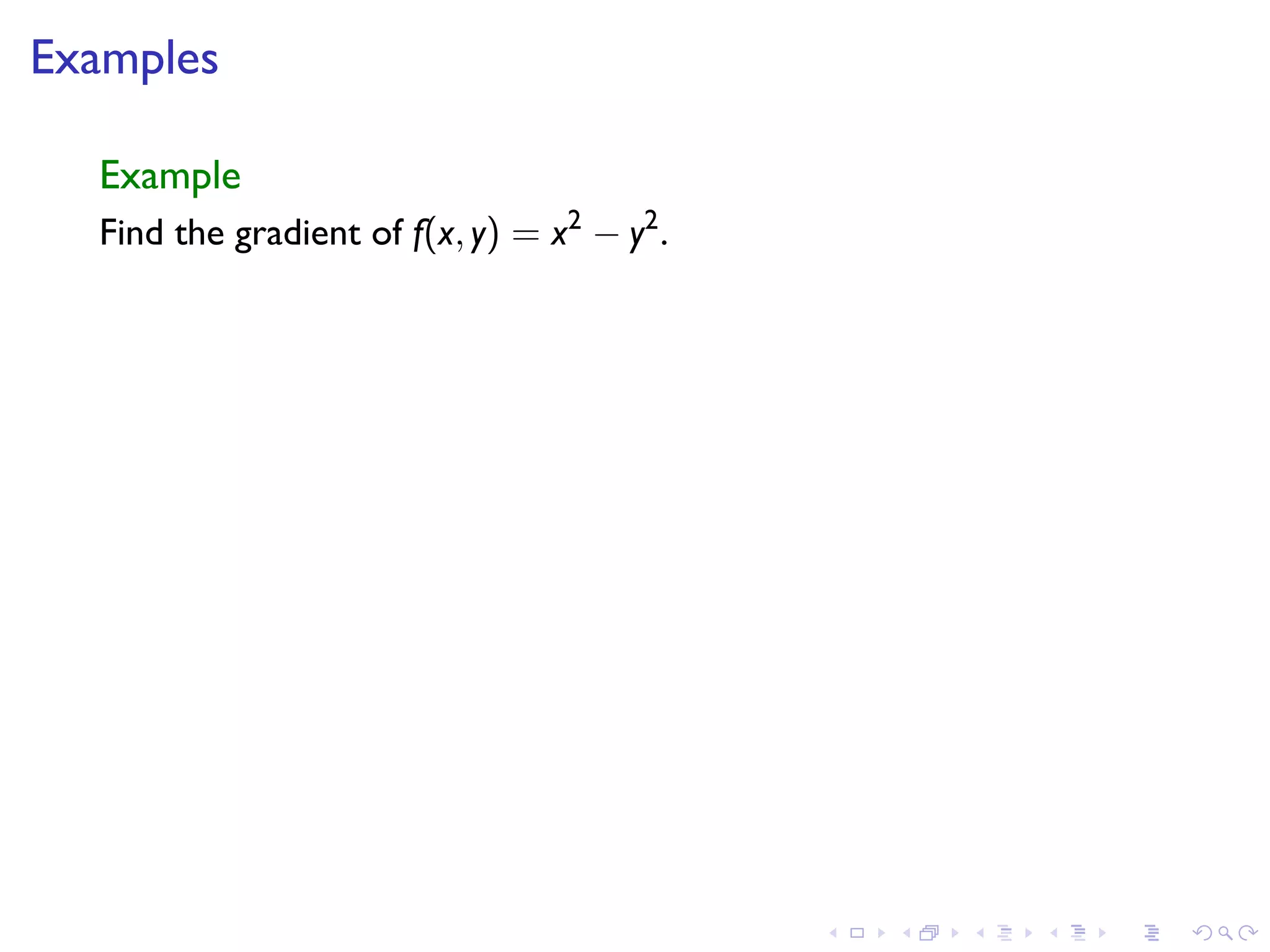 Lesson 15: Gradients and level curves