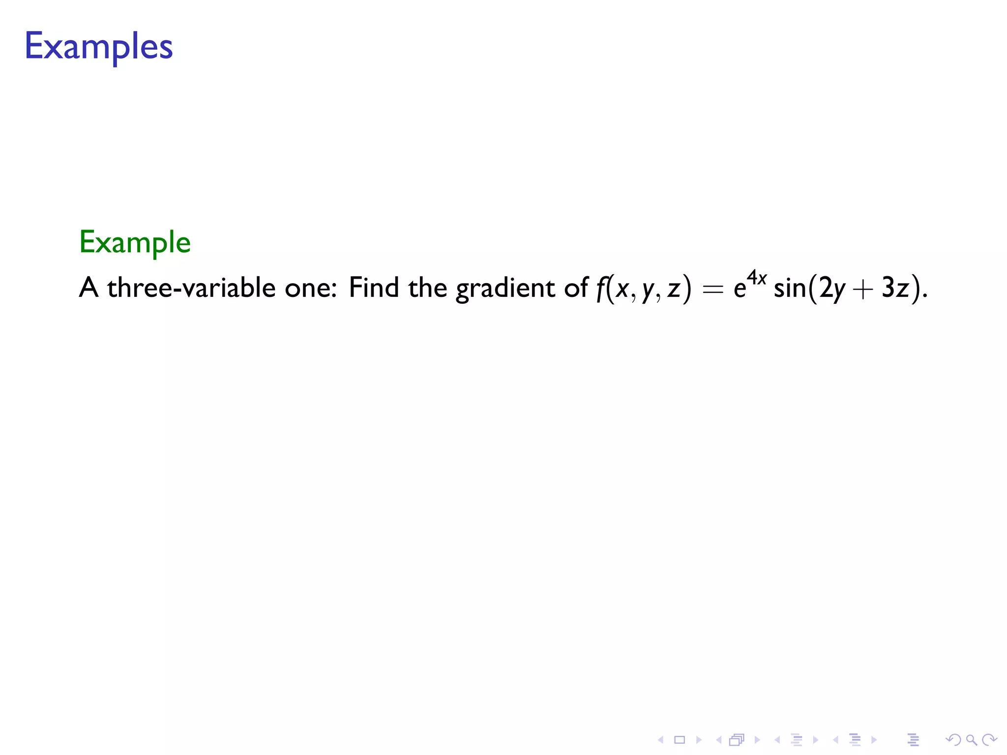 Lesson 15: Gradients and level curves