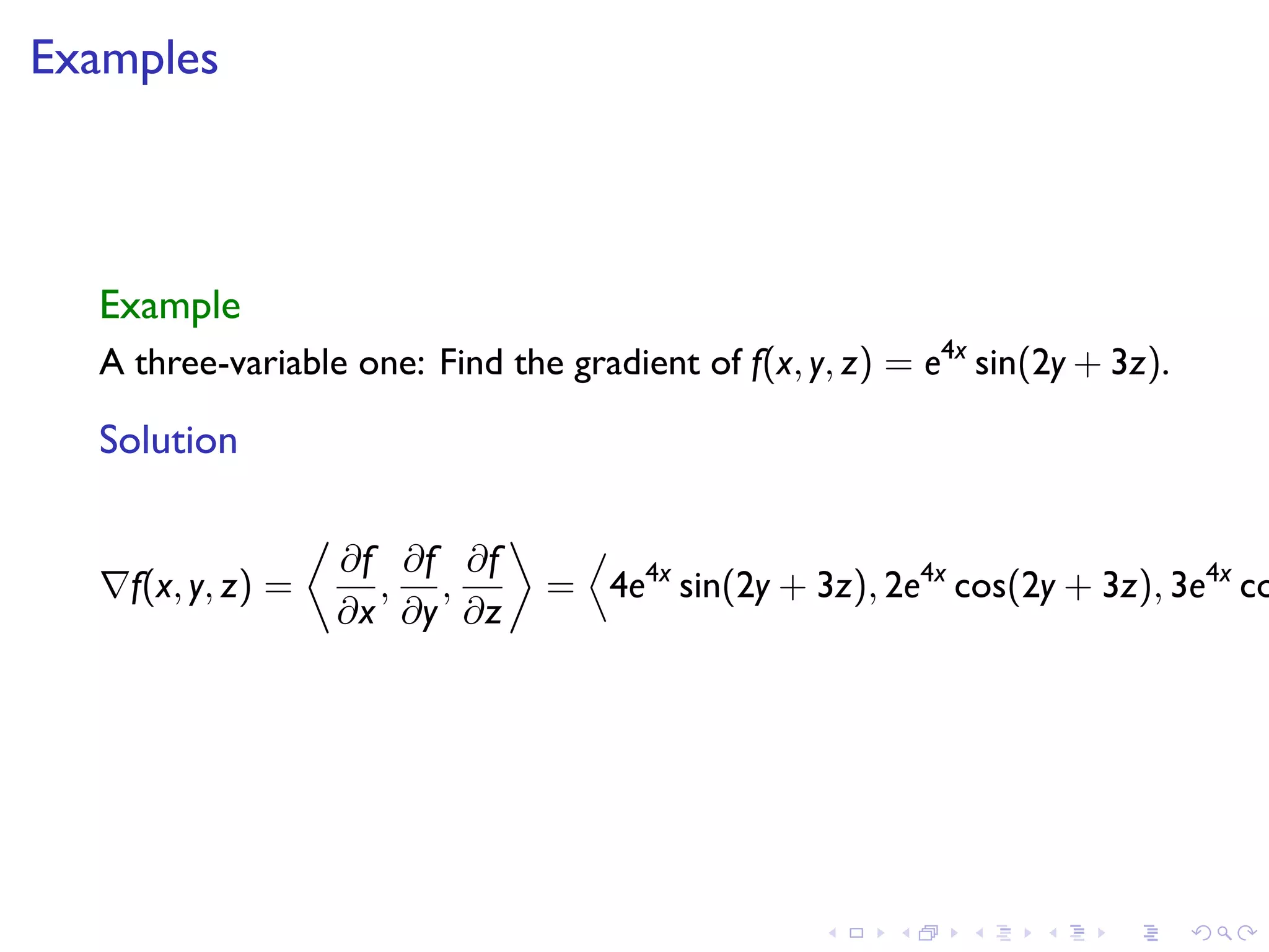 Lesson 15: Gradients and level curves