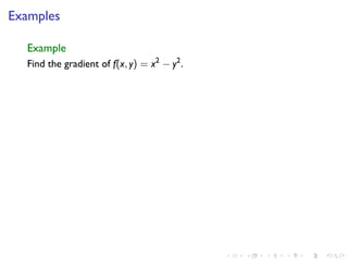 Lesson 15: Gradients and level curves
