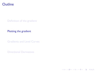 Lesson 15: Gradients and level curves | PDF