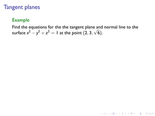 Lesson 15: Gradients and level curves