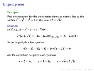 Lesson 15: Gradients and level curves