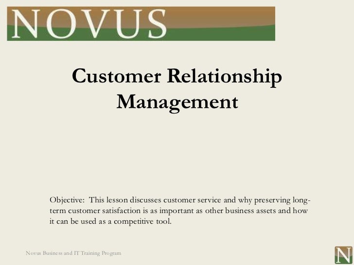 what is customer relationship management explain with examples