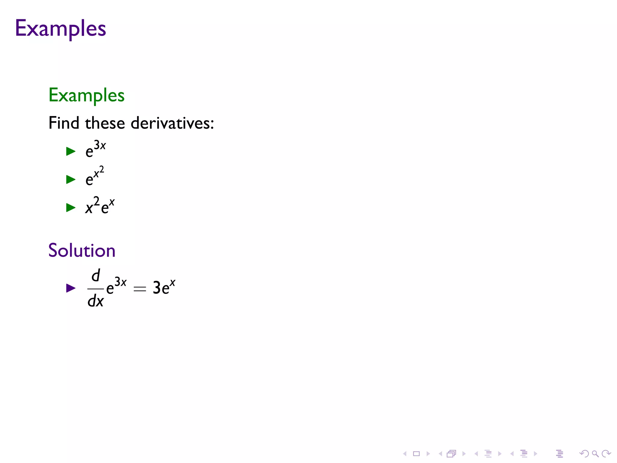 Lesson 16: Derivatives of Exponential and Logarithmic Functions