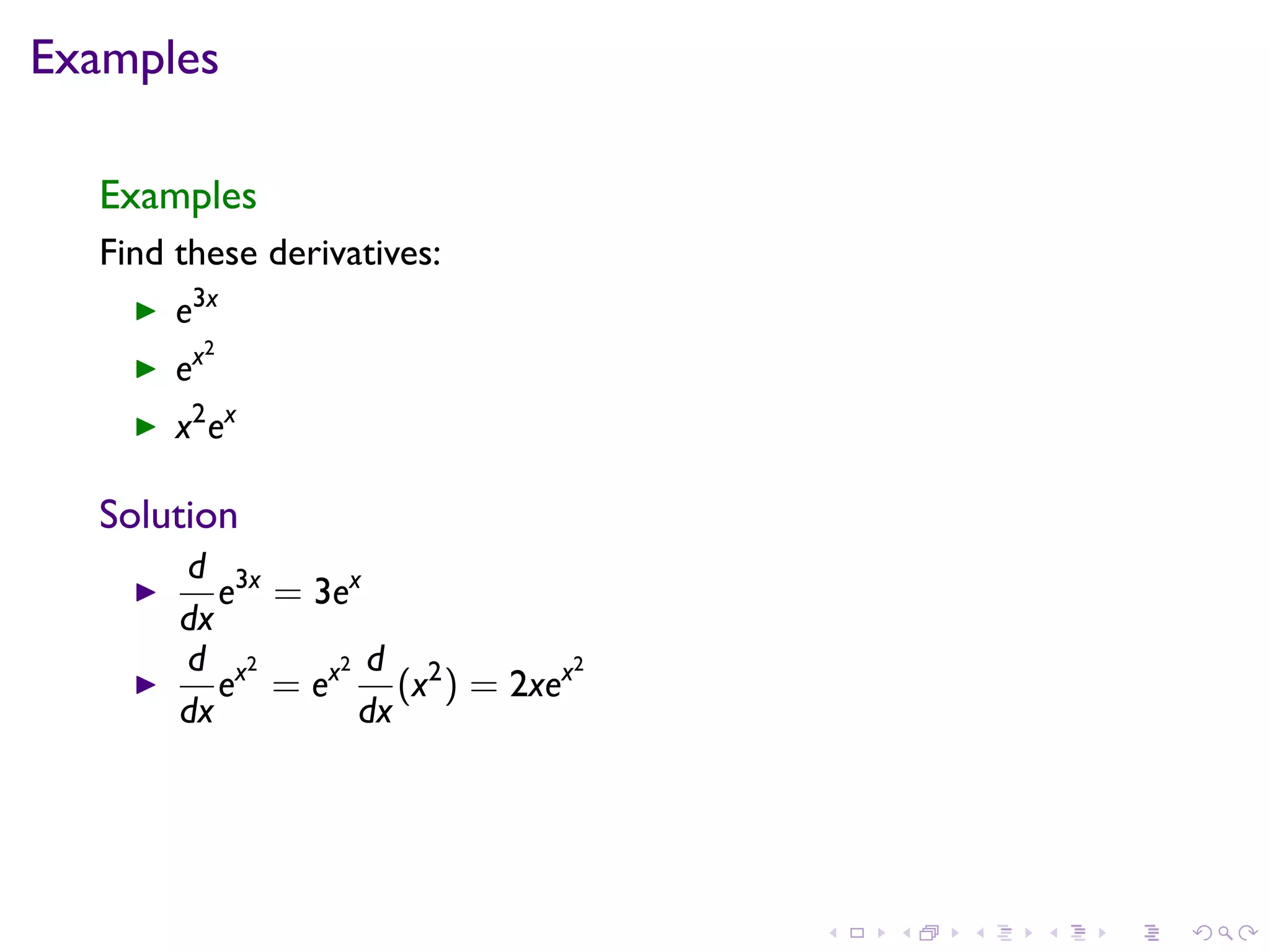 Lesson 16: Derivatives of Exponential and Logarithmic Functions