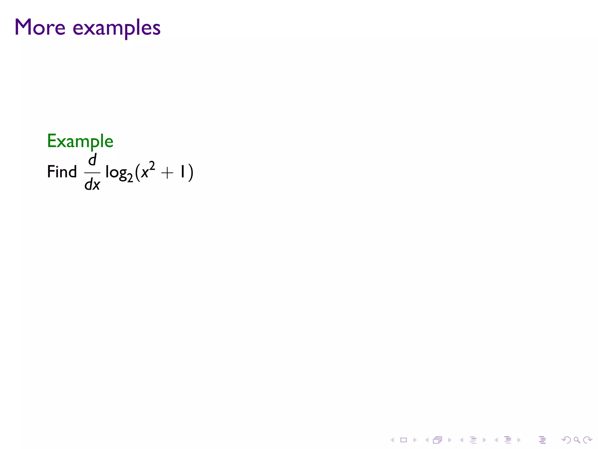 Lesson 16: Derivatives of Exponential and Logarithmic Functions