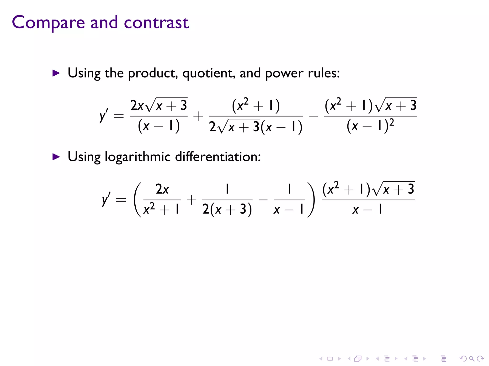 Lesson 16: Derivatives of Exponential and Logarithmic Functions