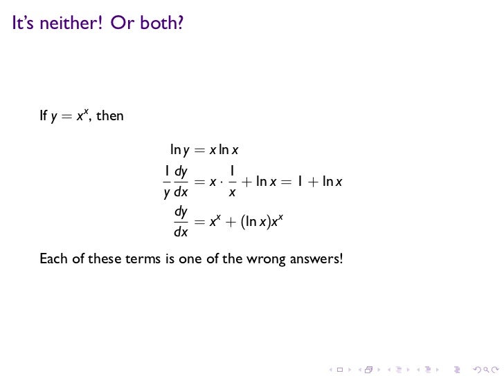 Lesson 16 Derivatives Of Exponential And Logarithmic Functions Lesson 16 Derivatives Of Exponential And Logarithmic Functions