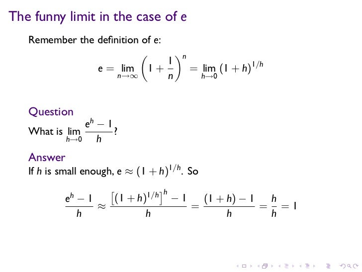 limits logarithmic functions definition of Logarithmic 16: Derivatives Exponential Lesson of and