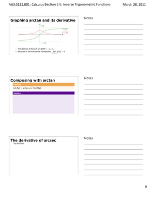 Lesson 16: Inverse Trigonometric Functions (handout) | PDF