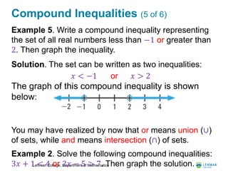 Lesson 16: More Inequalities | PPTX