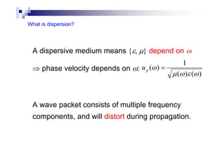 Lecture on Plane Wave in Homogenous Media | PDF