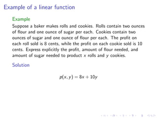 Lesson17: Functions Of Several Variables