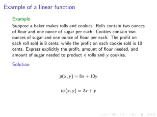Lesson17: Functions Of Several Variables