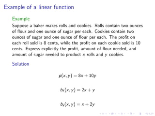 Lesson17: Functions Of Several Variables