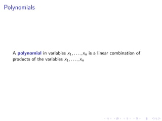 Lesson17: Functions Of Several Variables