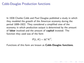 Lesson17: Functions Of Several Variables